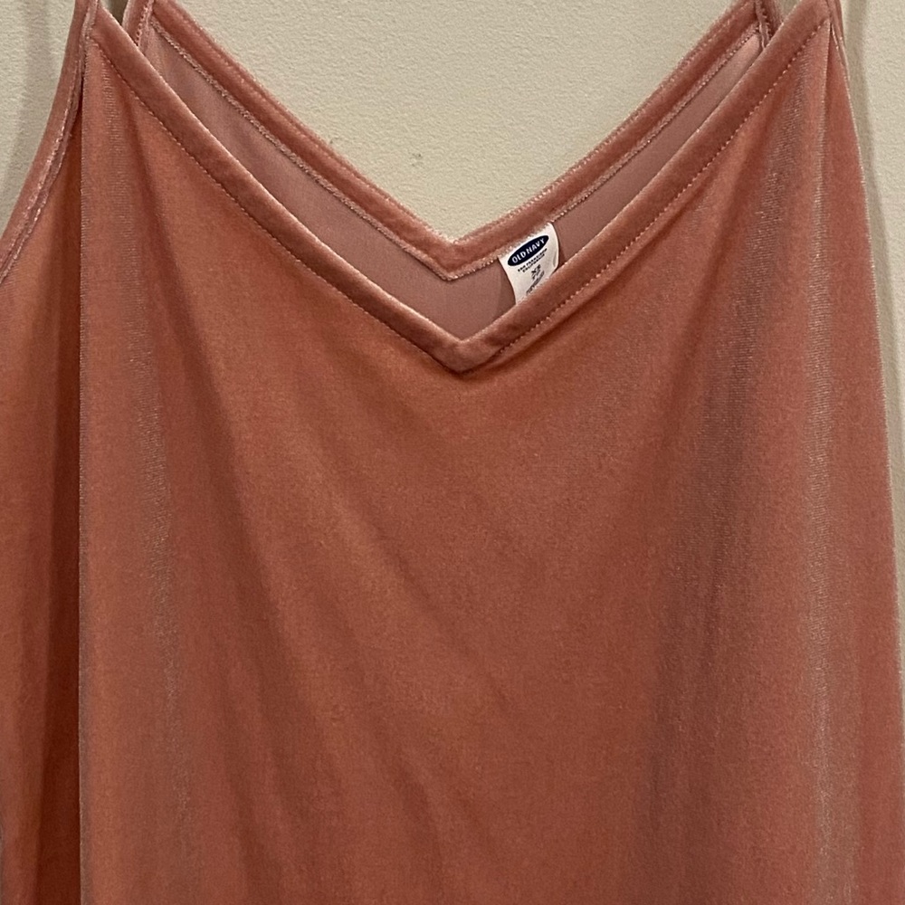 Pink Velvet Tank - Picture 2 of 2
